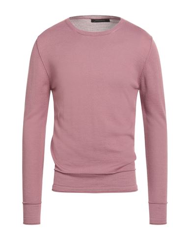 MESSAGERIE MESSAGERIE PATRIZIO PISCAGLIA MAN SWEATER ANTIQUE ROSE SIZE 44 WOOL, ACRYLIC 