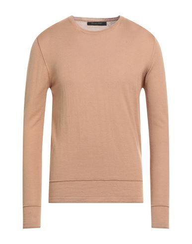 MESSAGERIE MESSAGERIE PATRIZIO PISCAGLIA MAN SWEATER BEIGE SIZE 44 WOOL, ACRYLIC 