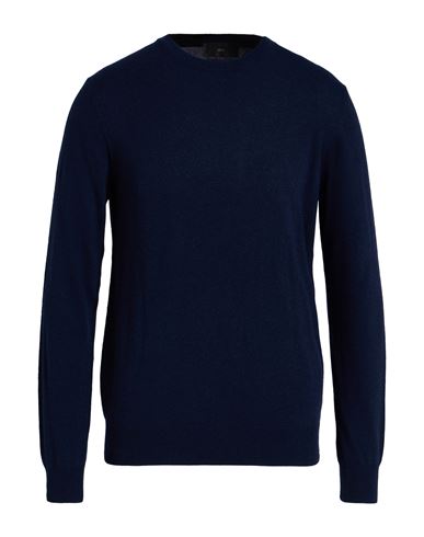 Liu •jo Man Man Sweater Midnight Blue Size L Wool, Viscose, Polyamide, Cashmere In Blue