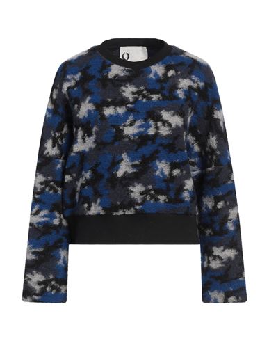 8pm Woman Sweater Blue Size M Polyester, Acrylic, Virgin Wool, Mohair Wool In Blue