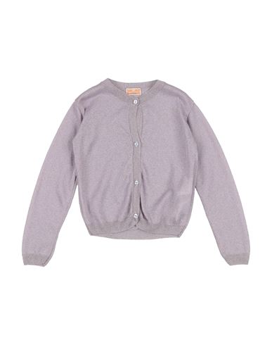 Elisabetta Franchi La Mia Bambina Toddler Girl Cardigan Lilac Size 6 Viscose, Polyamide, Metallic Po In Purple