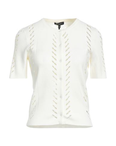 Strickjacke Damen Cremeweiß XS Damen