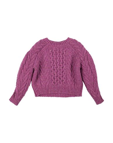 Shop The New Society Toddler Girl Sweater Magenta Size 4 Wool, Polyamide, Viscose