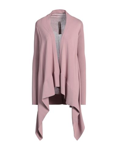 Rick Owens Woman Cardigan Antique Rose Size S Viscose, Polyester