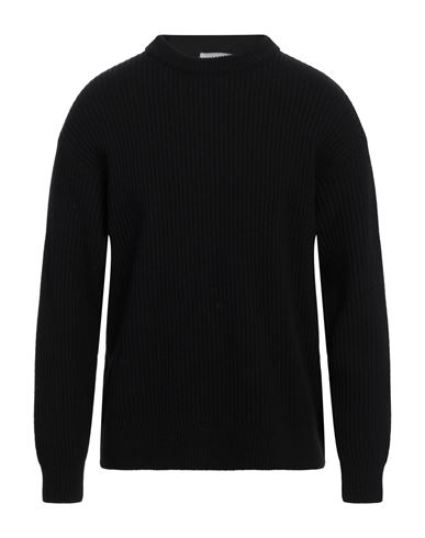 Closed Man Sweater Black Size M Recycled Wool In Black