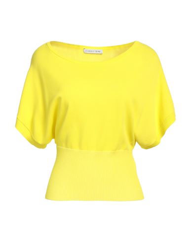 Caractère Pullover Mujer Amarillo L,M,S Mujer