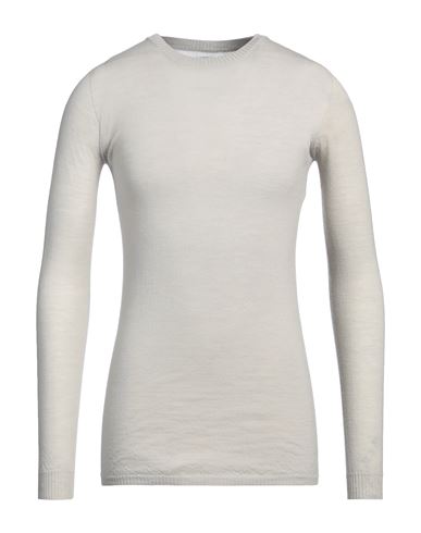 Rick Owens Man Sweater Light Grey Size Xs Virgin Wool