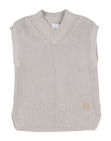 Eleventy Toddler Girl Sweater Light Grey Size 6 Cotton, Viscose, Metallic Fiber In Grey