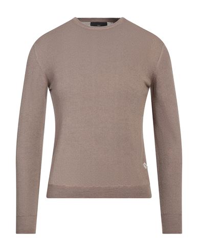 Liu •jo Man Man Sweater Sand Size Xl Virgin Wool In Beige