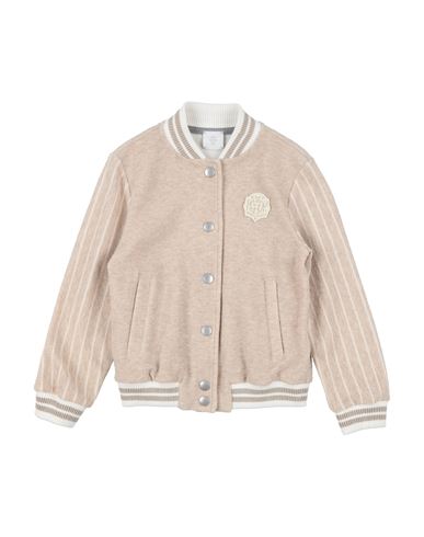 Eleventy Toddler Girl Sweatshirt Beige Size 6 Cotton, Polyamide, Polyester In Beige