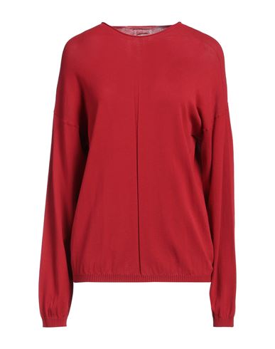Rick Owens Woman Sweater Red Size S Viscose, Polyester In Red
