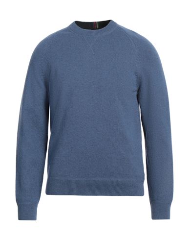 PS BY PAUL SMITH PS PAUL SMITH MAN SWEATER SLATE BLUE SIZE XXL MERINO WOOL 