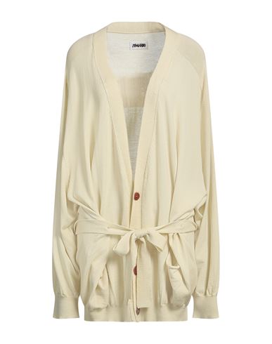 Magliano Woman Cardigan Pastel Yellow Size M Wool In Yellow