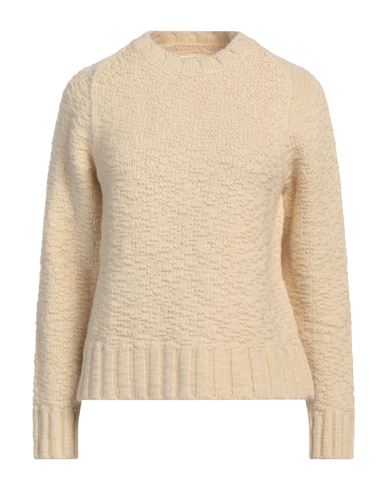 Jil Sander+ Woman Sweater Cream Size 8 Wool