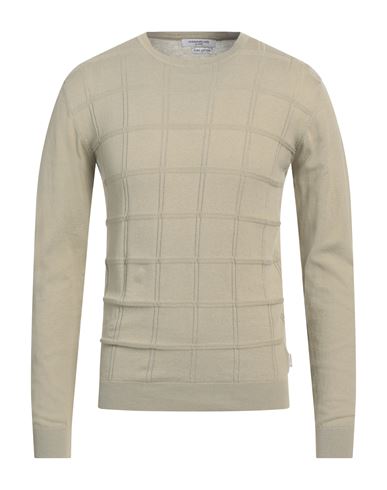 Hamaki-ho Man Sweater Sage Green Size Xxl Cotton In Sage Green