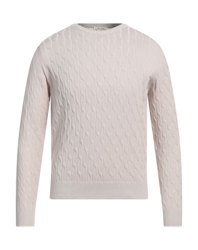Heritage Man Sweater Beige Size 44 Wool, Cashmere In Beige