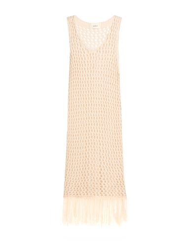 Shop Vicolo Woman Mini Dress Ivory Size Onesize Cotton, Acrylic In White