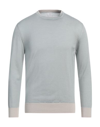 Eleventy Man Sweater Light Grey Size L Wool, Silk In Grey