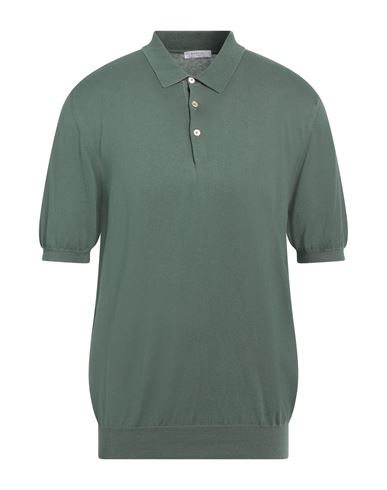 Boglioli Man Sweater Green Size Xl Cotton In Green