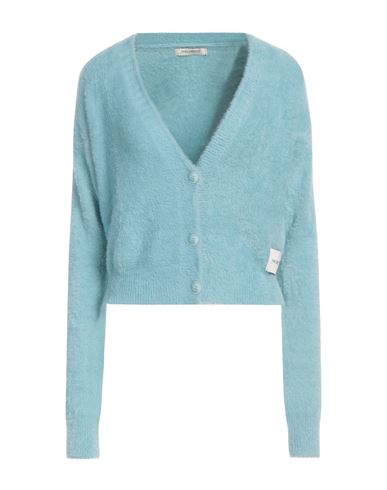 Hinnominate Woman Cardigan Sky Blue Size L Polyamide