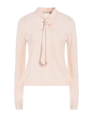 HAVEONE HAVEONE WOMAN SWEATER BLUSH SIZE ONESIZE VISCOSE, POLYAMIDE 