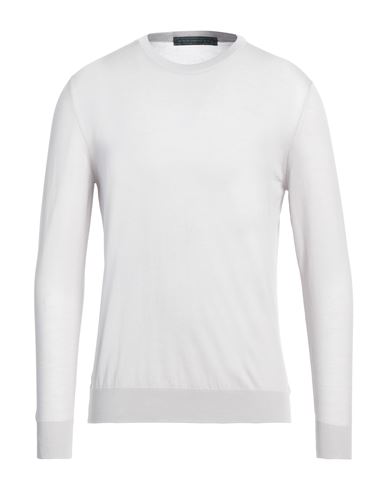 KITON KITON MAN SWEATER LIGHT GREY SIZE XL WOOL 