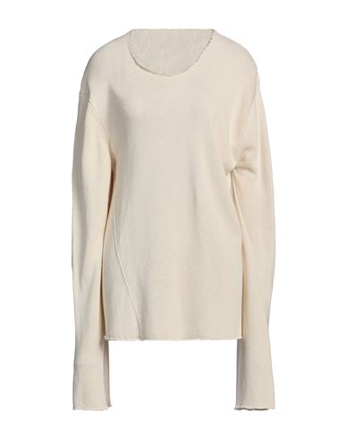 QUIRA QUIRA WOMAN SWEATER CREAM SIZE M SILK 