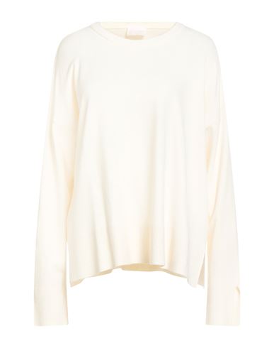 Iblues I Blues Woman Sweater Cream Size Xl Viscose, Polyester In Neutral