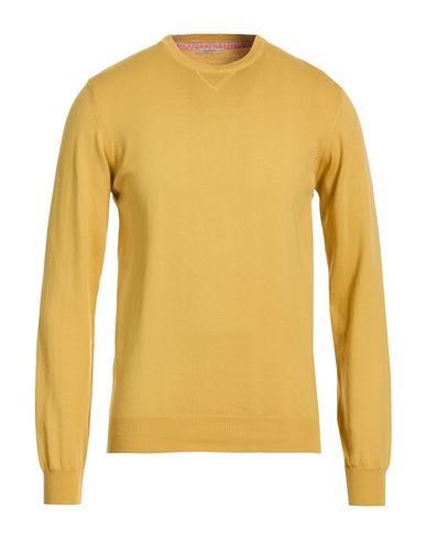 Pullover Hombre Mostaza S Hombre