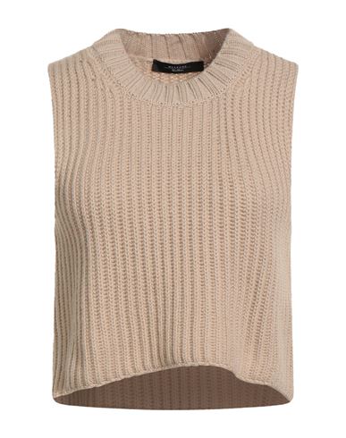 Weekend Max Mara Woman Sweater Beige Size Xxl Virgin Wool