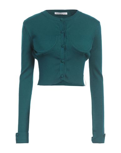 Mar De Margaritas Woman Cardigan Deep Teal Size Xs Viscose, Polyester, Polyamide