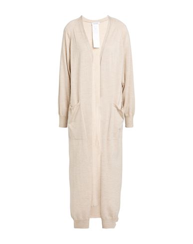 Max Mara Woman Cardigan Beige Size L Cashmere