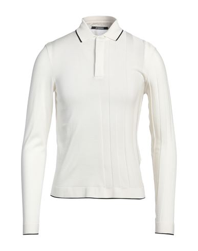 Jacquemus Man Sweater Off White Size Xl Cotton