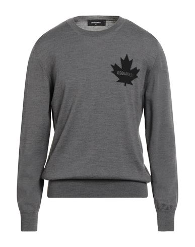 Dsquared2 D2 Leaf Wool Crewneck Sweater