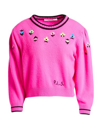 PHILOSOPHY DI LORENZO SERAFINI PHILOSOPHY DI LORENZO SERAFINI WOMAN SWEATER FUCHSIA SIZE 4 VIRGIN WOOL, CASHMERE 