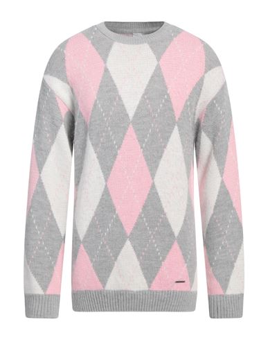 WHY NOT BRAND WHY NOT BRAND MAN SWEATER PINK SIZE L ACRYLIC, WOOL 