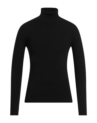 Shop Replay Man Turtleneck Black Size S Virgin Wool, Polyamide, Elastane