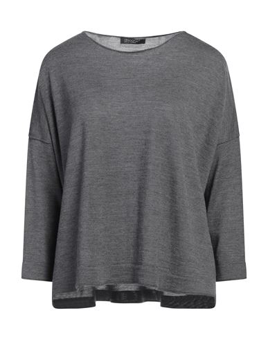 Woman Sweater Black Size 2 Merino Wool