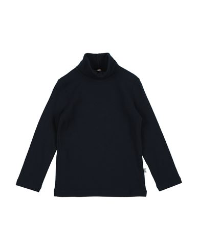 Il Gufo Toddler Girl Turtleneck Midnight Blue Size 6 Viscose, Polyester In Blue