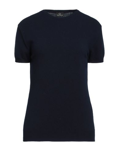 Tangram Woman Sweater Midnight Blue Size Xxl Wool, Viscose, Cashmere, Nylon In Blue