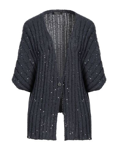 Woman Cardigan White Size 6 Linen, Polyester