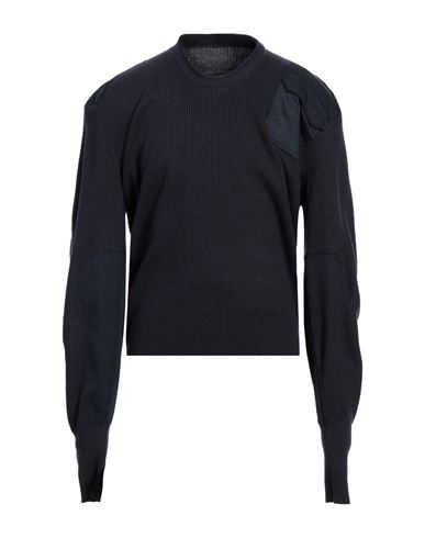 Prototypes Man Sweater Navy Size L/xl Acrylic, Cotton, Polyester In Navy