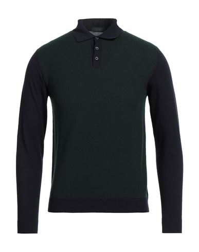 Zanone By Slowear Man Sweater Green Size 36 Virgin Wool, Polyamide In Green