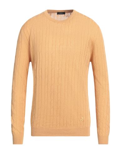 Tombolini Man Sweater Marigold Size 44 Linen, Cotton