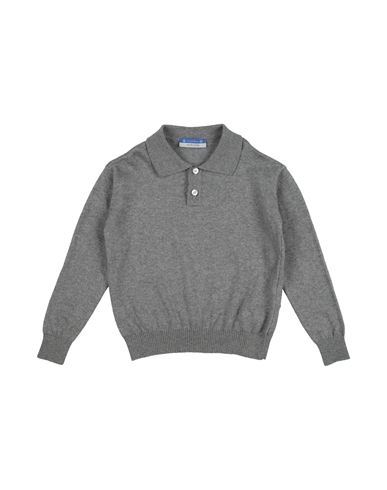 Jacob Cohёn Toddler Boy Sweater Grey Size 4 Cotton, Merino Wool In Grey