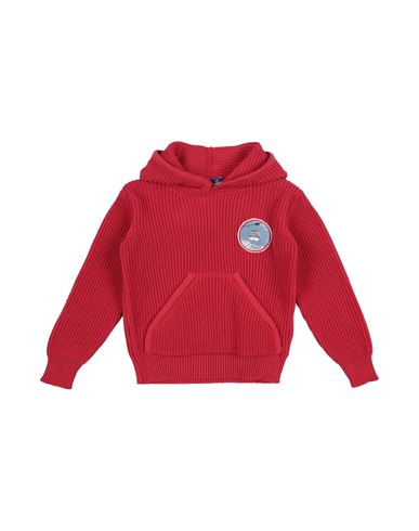 JACOB COHЁN JACOB COHЁN TODDLER BOY SWEATER RED SIZE 4 COTTON, MERINO WOOL 