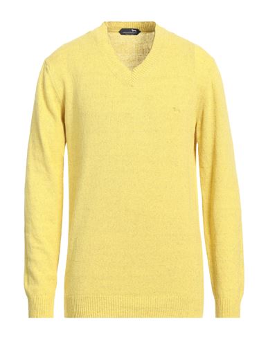 Pullover Hombre Amarillo L Hombre
