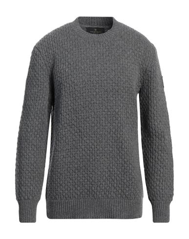 Belstaff Man Sweater Grey Size Xl Lambswool In Grey
