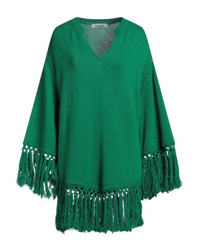 Valentino Garavani Woman Sweater Green Size S Virgin Wool In Green