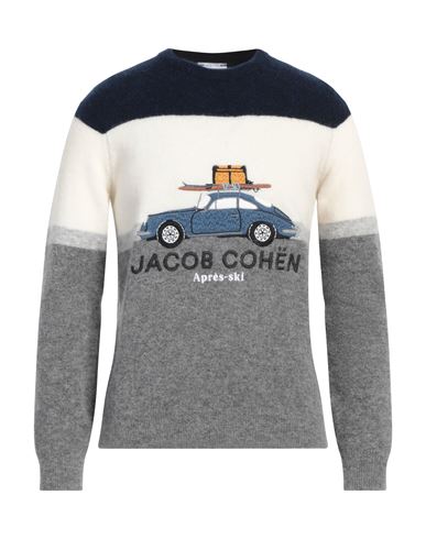 JACOB COHЁN JACOB COHЁN MAN SWEATER OFF WHITE SIZE M ALPACA WOOL, POLYAMIDE, VIRGIN WOOL, ELASTANE 